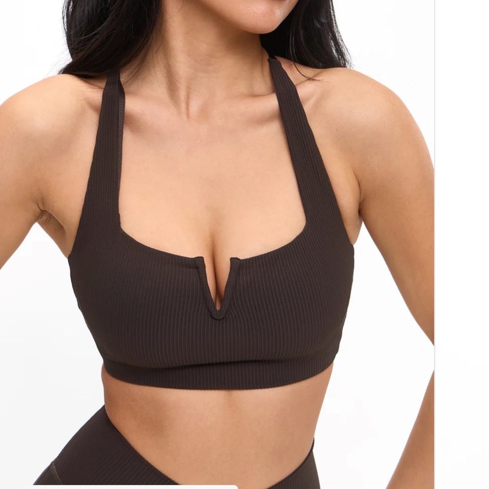 NWT Buffbunny Cold Brew Ribbed Notch Sports Bra - Picture 2 of 8